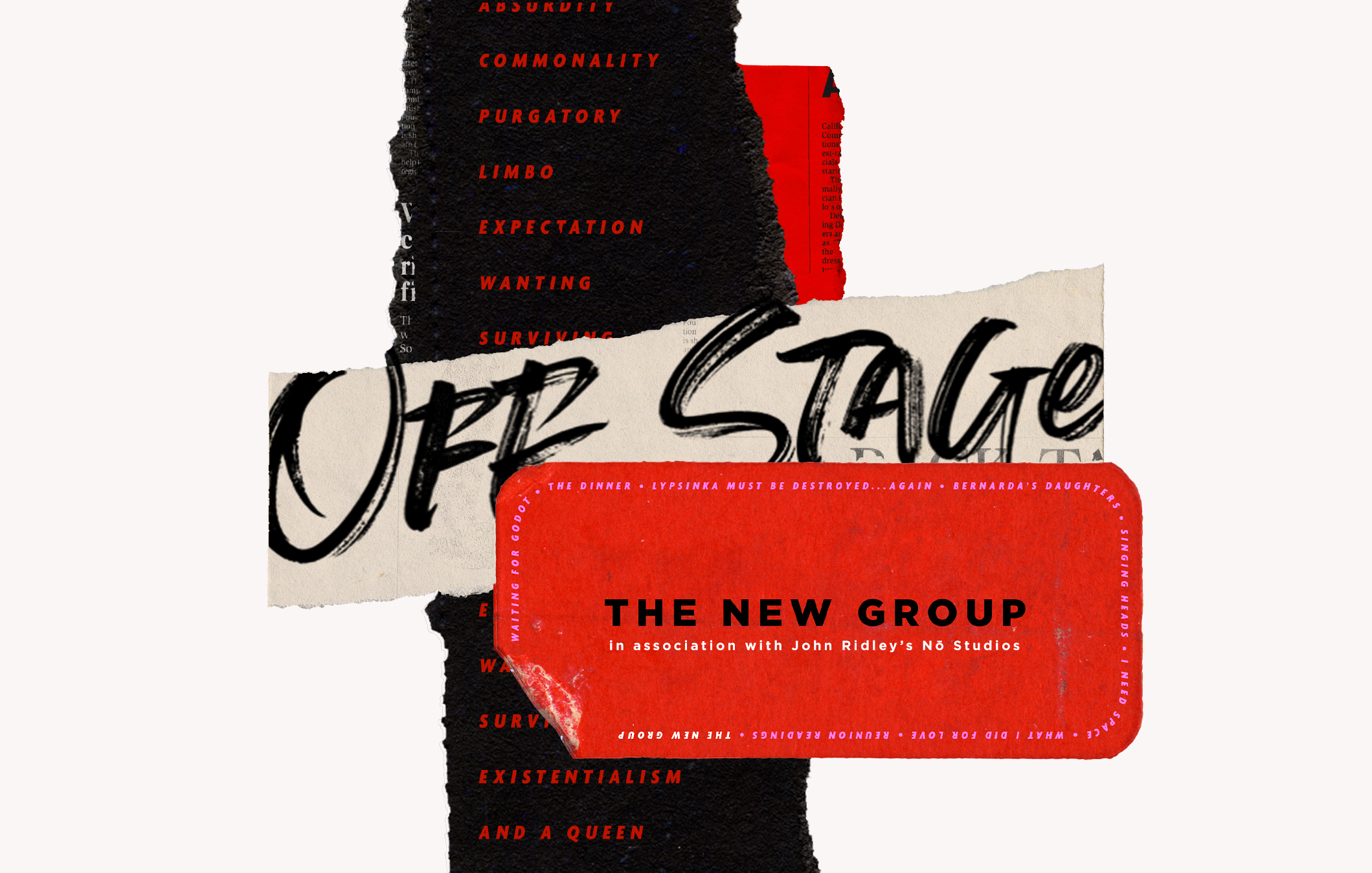 The New Group Off Stage slate